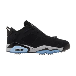Baskets Air Jordan 6 Retro Golf NRG 'Chrome' Noir/Argent métallique/Chrome/Gris loup FD0204 001