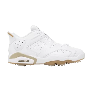 Air Jordan 6 Retro Low Golf 'White Khaki' Blanc/Kaki DV1376 100