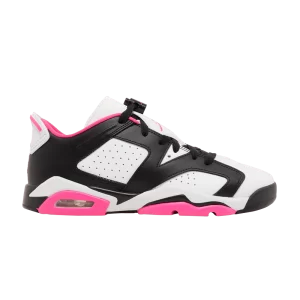 Air Jordan 6 Retro Low GS 'Fierce Pink' Noir/Fierce Rose/Blanc 768878 061
