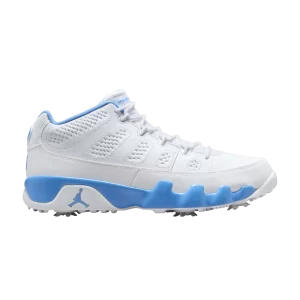 Air Jordan 9 Low Golf 'University Blue' Blanc/University bleu FJ5934 101