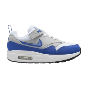 Nike Air Max 1 EasyOn PS 'Royal Blue' Blanc/Gris neutre/Noir/Game Royal DZ3308 104