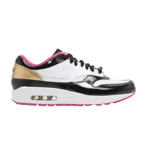 Nike PHANTACi x Air Max 1 'Grand Piano' 2024 Blanc/Blanc/Noir/Or métallique/Rose lever du soleil HJ3966 110