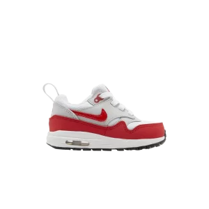Nike Air Max 1 EasyOn TD 'Rouge' 2023 Gris neutre/Blanc/Noir/Rouge université DZ3309 003