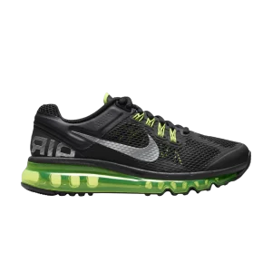 Nike Air Max 2013 GS 'Black Volt' 2024 Noir/Volt/Argent Métallique 555426 003 24