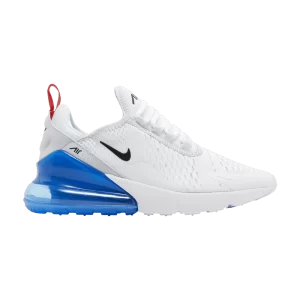 Nike Air Max 270 GS 'White Light Photo Blue' Blanc/Platine pur/Bleu photo clair/Noir 943345 114