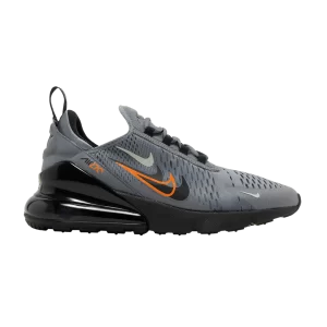 Nike Air Max 270 'Multi-Swoosh - Smoke Grey Mandarin' Gris fumée/Mangerine brillante/Frêne moyen/Noir FN7811 001