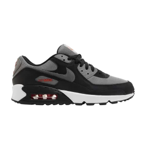 Nike Air Max 90 'Black Pewter Red' Noir/Étain plat/Rouge épicé/Blanc FD0664 001