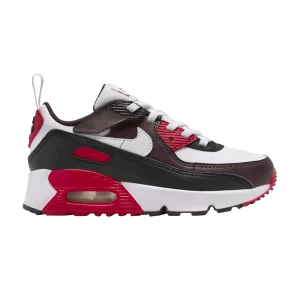 Nike Air Max 90 EasyOn PS 'Burgundy Crush University Red' Bordeaux Crash/Noir/Varsity Rouge/Blanc HF6357 600