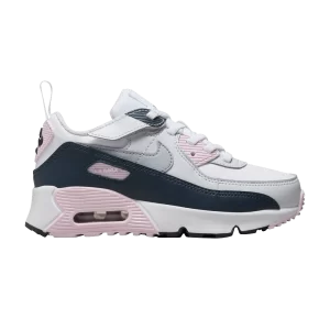 Nike Air Max 90 EasyOn PS 'Pink Foam Armory Navy' Blanc/Rose Mousse/Gun Navy/Wolf Gris HF6357 104