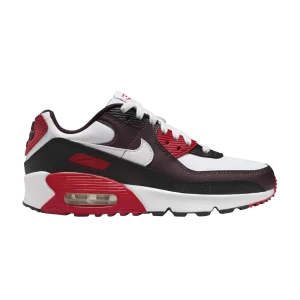 Nike Air Max 90 GS 'Burgundy Crush University Red' Burgundy Crash/Noir/Varsity Rouge/Blanc HF6358 600