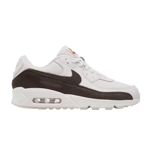 Nike Air Max 90 Leather 'Brown Tile' Baskets Rose perle/Marron baroque/Rouge épicé/Marron baroque FD0789 600