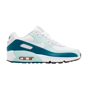 Nike Air Max 90 Leather GS 'White Jade Ice' Blanc/Jade Ice/Geode Sarcelle/Blanc DV3607 104