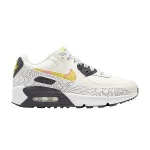 Nike Air Max 90 Leather SE GS 'Save Our Planet' Voile/Grille/Cactus brillant/Multicolore DX1814 100