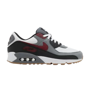 Nike Air Max 90 'Team Red Gum' Blanc/Gris froid/Noir/Rouge équipe FB9658 100