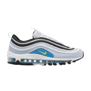 Nike Air Max 97 GS 'Blue Whisper' Bleu murmure/Blanc/Bleu éclair/Jaune optique 921522 408