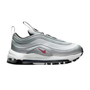 Nike Air Max 97 PS 'Silver Bullet' 2023 Argent métallique/Rouge/Blanc/Noir FB2963 001