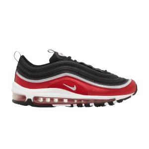 Nike Air Max 97 SE GS 'Black Varsity Red' Noir/Rouge/Blanc/Argent Métallique FB3245 001
