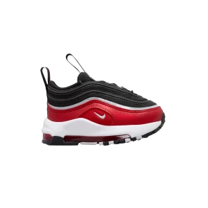 Nike Air Max 97 SE TD 'Black Varsity Red' Noir/Rouge/Blanc/Argent Métallique DZ2666 001
