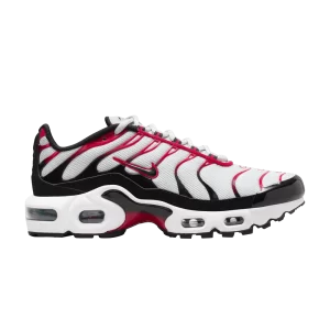 Nike Air Max Plus GS 'Pure Platinum University Red' Platine pur/Noir/Blanc/Rouge université CD0609 027