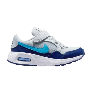 Nike Air Max SC PS 'Pure Platinum Blue Lightning' Platine pur/Blanc/Bleu royal profond/Bleu éclair CZ5356 011