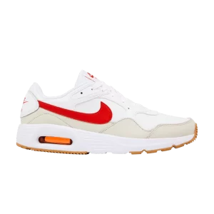 Nike Air Max SC 'White Picante Red' Blanc/Marron clair/Bubble Gum Marron clair/Rouge épicé CW4555 112