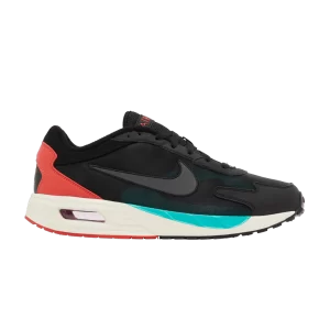 Nike Air Max Solo 'Black Jade Red' Noir/Gris foncé métallisé/Jade clair/Soufre brillant/Rouge piste/Noir DX3666 001