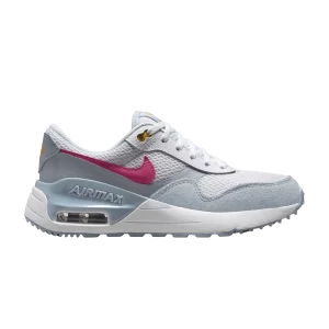 Nike Air Max SYSTM GS 'White Pinksicle' Baskets Blanc/Tint Bleu/Bleu clair/Pinksicle DQ0284 113