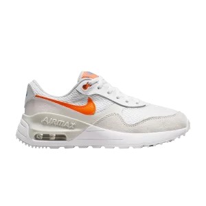 Nike Air Max SYSTM GS 'Blanc Total Orange' Blanc/Ghost/Photon Dust/Total Orange DQ0284 114