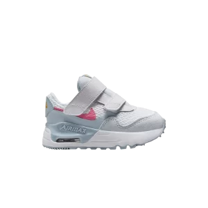 Nike Air Max SYSTM TD 'White Pinksicle' Baskets Blanc/Tint Bleu/Bleu clair/Pinksicle DQ0286 113