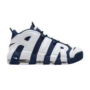 Nike Air More Uptempo '96 'Olympic' 2024 Blanc/Midnight Navy/Or métallique/Varsity Rouge FQ8182 100