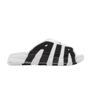Nike Air More Uptempo Slide 'Blanc Noir Rouge' Blanc FB7815 100