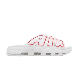 Nike Air More Uptempo Slide 'White University Red' Blanc/Blanc/University Rouge FD9884 100