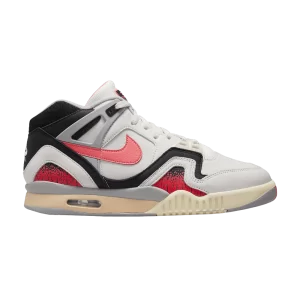 Nike Air Tech Challenge 2 QS 'Hot Lava' 2024 Fantôme/Lave chaude/Noir/Argent/Ivoire pâle FZ9033 001