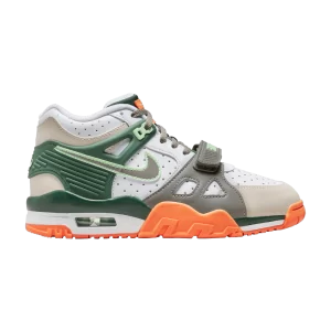 Nike Air Trainer 3 GS 'Miami Hurricanes' Sapin/Marron clair/Blanc/Étain plat FZ3555 323