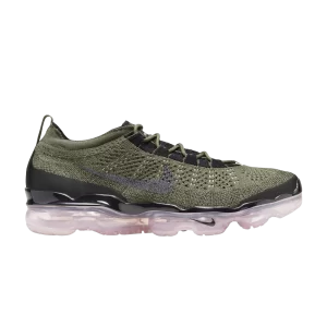 Nike Air VaporMax 2023 Flyknit 'Medium Olive Pink Oxford' Olive moyen/Rose Oxford/Noir/Noir DV1678 200