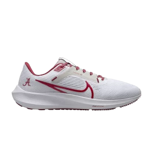 Nike Air Zoom Pegasus 40 'Alabama' Blanc/Nightsilver/Team Crimson DZ5972 100