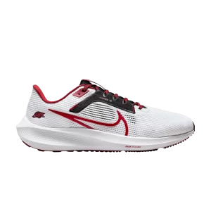 Nike Air Zoom Pegasus 40 'Arkansas' Blanc/Noir/Team Crimson DZ5991 100