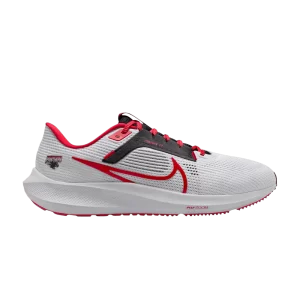 Nike Air Zoom Pegasus 40 'Clark Atlanta' Blanc/Noir/Night Argent/Team Scarlet DZ5949 100