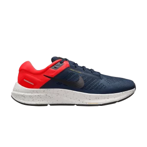 Nike Air Zoom Structure 24 'Obsidian Bright Crimson' Obsidienne/Cramoisi brillant/Blanc/Noir DA8535 403