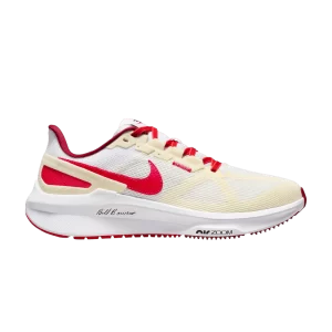 Nike Air Zoom Structure 25 Premium 'Bill Bowerman' Blanc/Lait de coco/Rouge sirène/Rouge université FJ0332 100