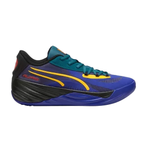 Puma All-Pro Nitro 'Crowd Craze' Baskets Lapis Lazuli/Vert froid/Noir 310387 01