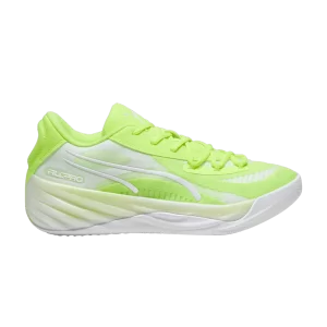 Puma All-Pro Nitro 'Lime Squeeze' Baskets Lime Squeeze/Blanc 379079 05
