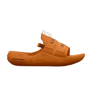 Under Armour Alpha 2.0 Slide 'Honey Orange' Orange miel/Marron cacao 3026284 800