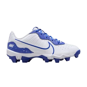 Nike Alpha Huarache 4 Keystone GS 'Blanc Hyper Royal Splatter' Blanc/Hyper Royal DJ6525 105