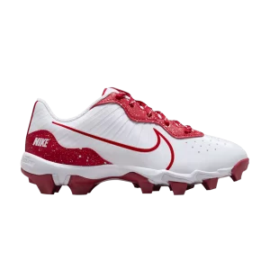 Nike Alpha Huarache 4 Keystone GS 'White University Red Splatter' Blanc/University Rouge DJ6525 107