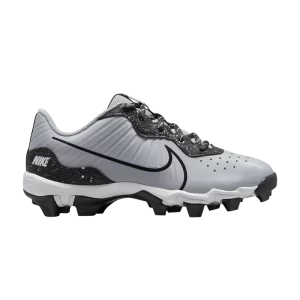 Nike Alpha Huarache 4 Keystone GS 'Wolf Grey Splatter' Gris loup/Blanc/Gris fumée foncé DJ6525 005