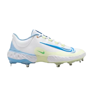 Nike Alpha Huarache Elite 4 'Fresh Pack' Blanc/Bleu Verseau/Barely a Volt/Bleu photo FB9121 104