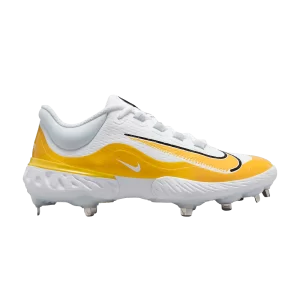 Nike Alpha Huarache Elite 4 Low TB 'White Amarillo' Blanc/Platine pur/Noir/Jaune DR6851 100