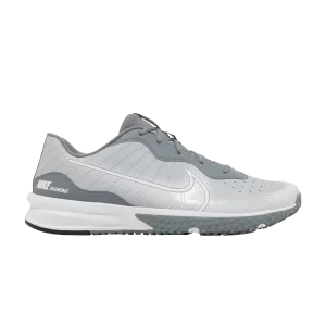 Nike Alpha Huarache Varsity 4 TF 'Wolf Grey' Gris loup/Gris froid/Platine pur/Blanc DJ6518 012