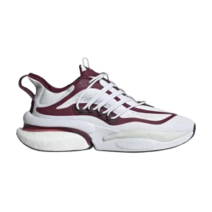 adidas Alphaboost V1 'NCAA Pack - Mississippi State' Blanc Nuage/Team Maroon/Cool Gris IE1030